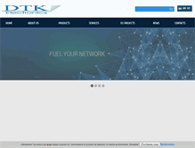 Tablet Screenshot of dtk-electronics.com